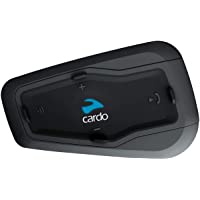 Cardo FRC1P001 freecom 1 Plus-Sistema de comunicación Bluetooth bidireccional para Motocicleta con Audio HD Pasajero…